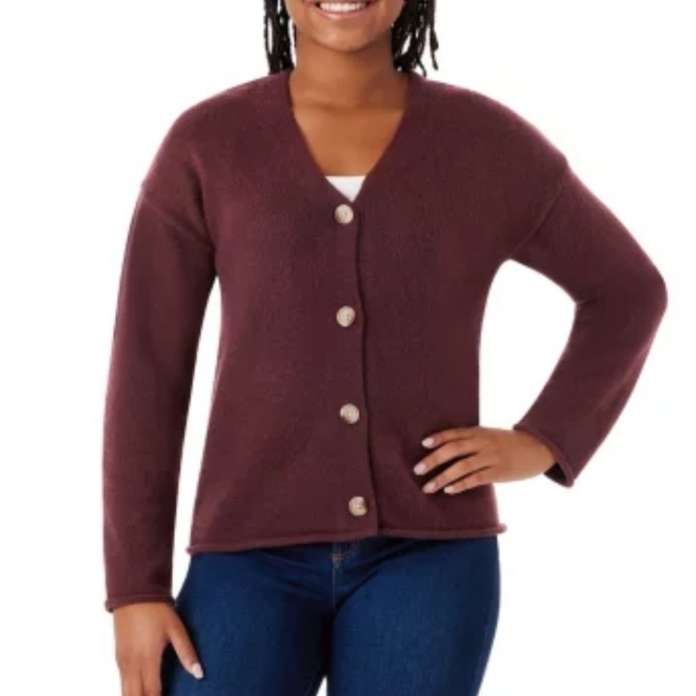 Member’s Mark v-neck cardigan, medium 🔵